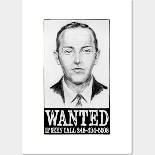 D. B. Cooper Wanted Poster - Call to Get Rick Rolled Posters and Art